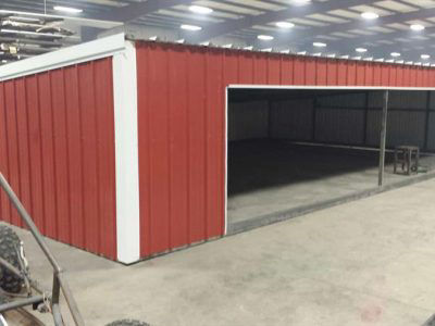 16ft X 48ft Open Front Shed