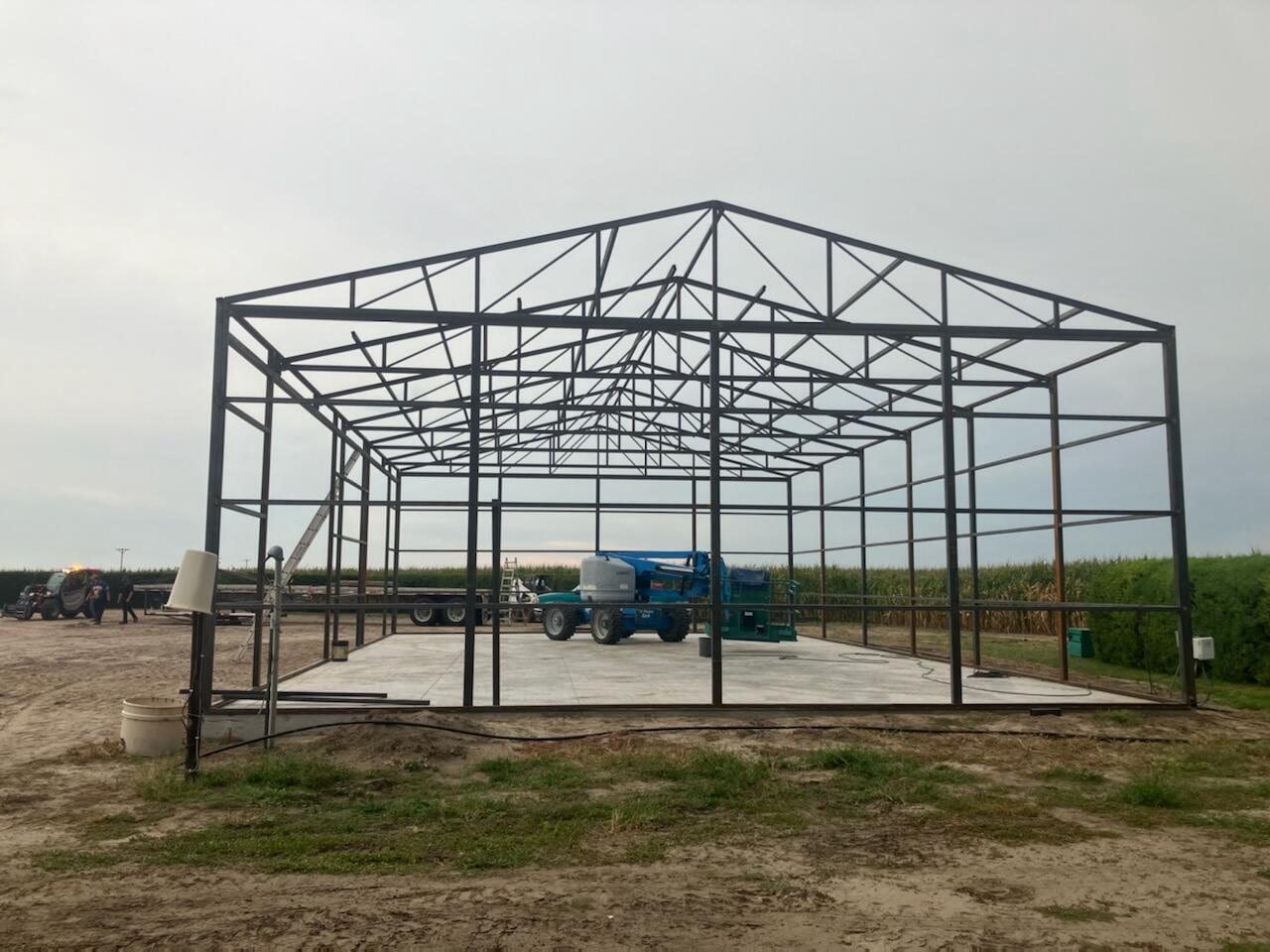 Engineered Steel Building Frame Package