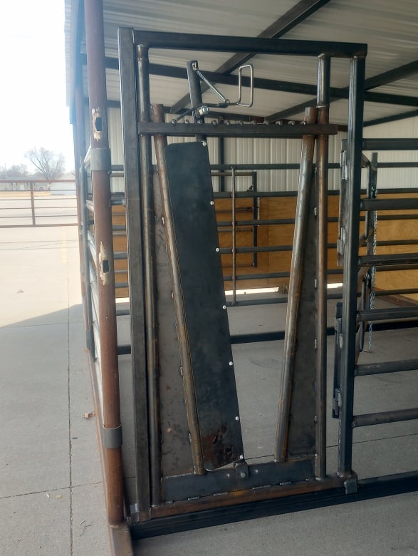 Stanchion Gate For Working Area