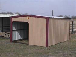 Storage Shed With Roll Up Door